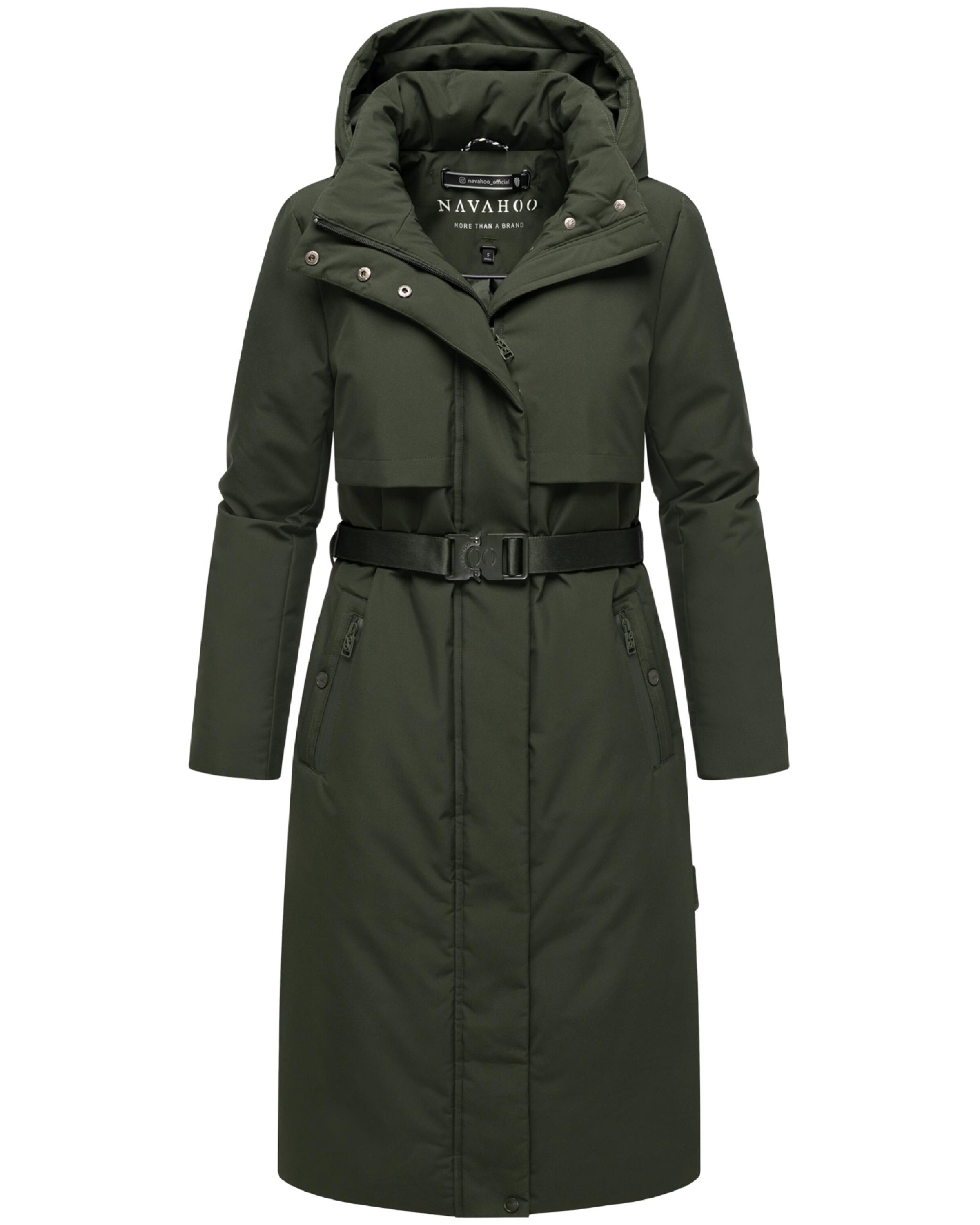 NAVAHOO Raincoat 'Waldbummler 14' in Green