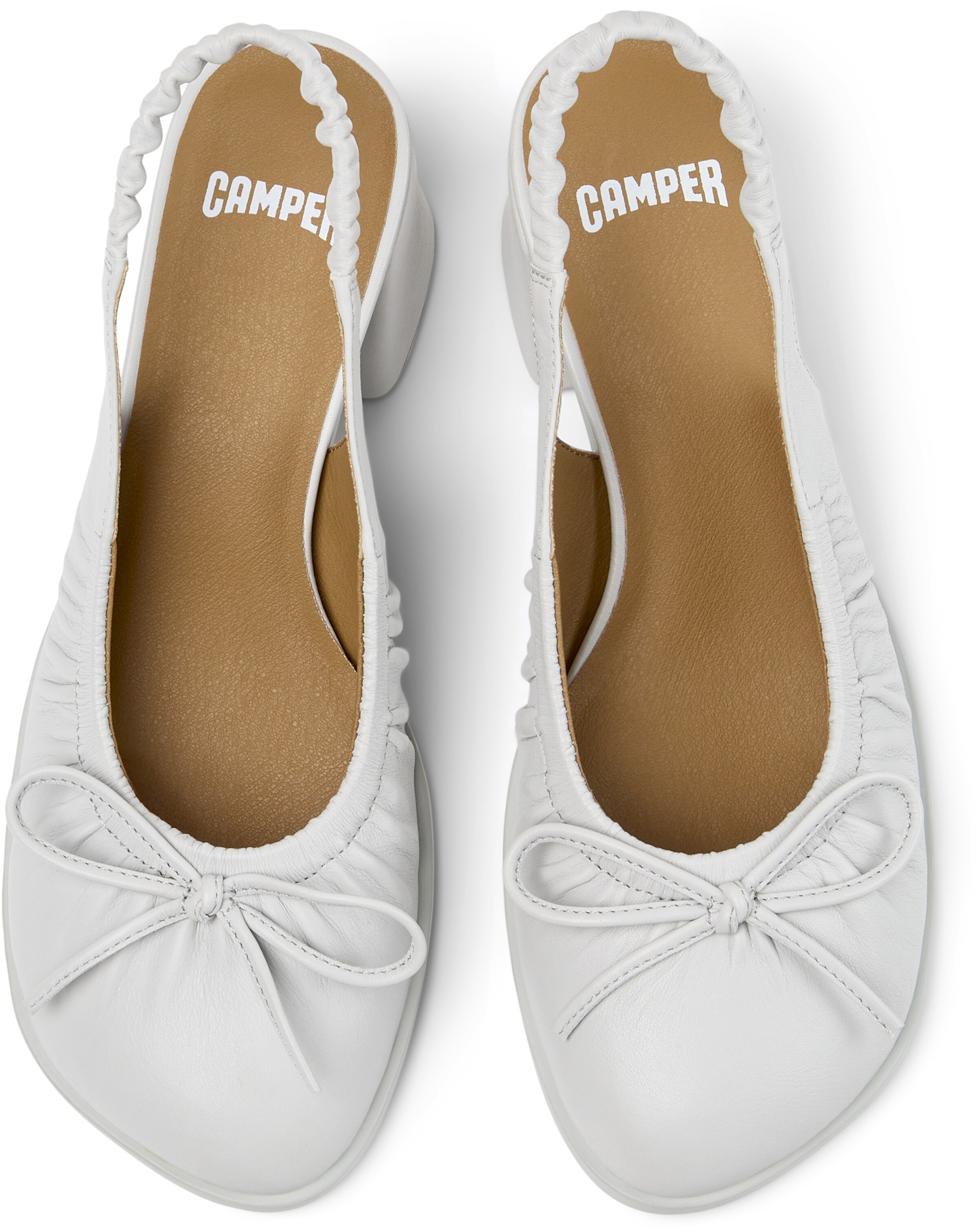 Escarpins à bride arrière 'Kora' CAMPER en gris