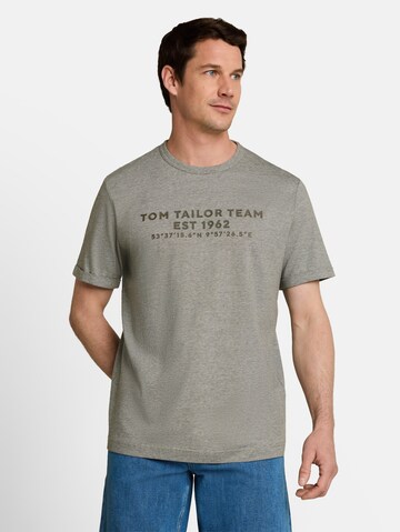 TOM TAILOR Shirt in Green: front