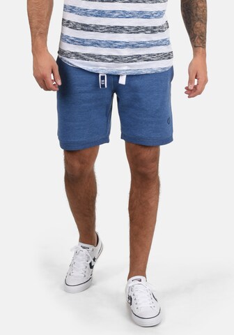 Regular Pantalon !Solid en bleu : devant