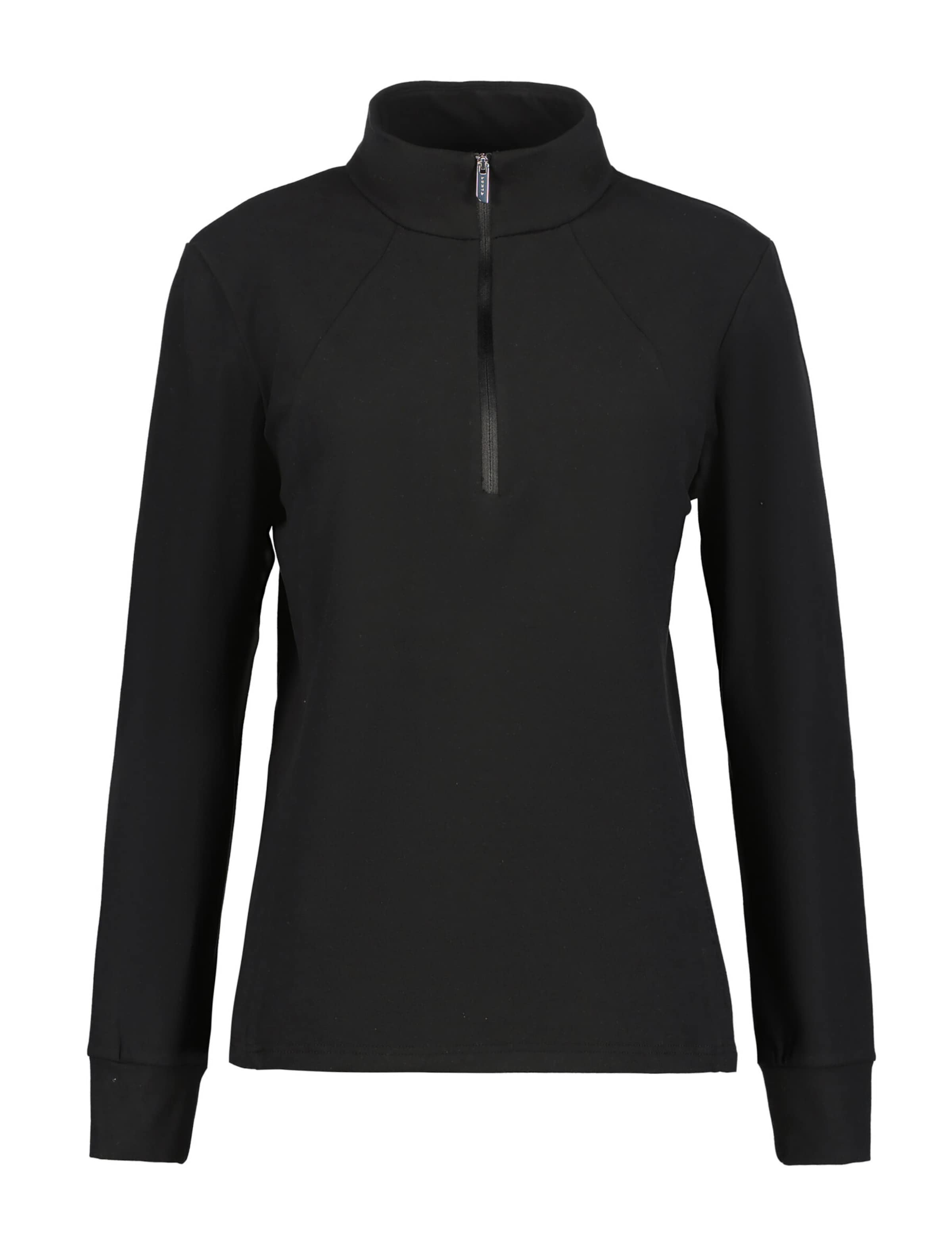 LUHTA Funkční tričko ' Kivisalmi ' – černá: přední strana