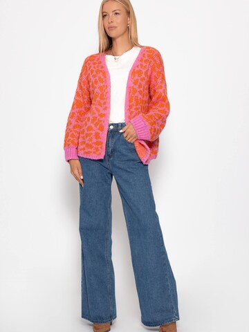 SASSYCLASSY Oversized cardigan in Pink