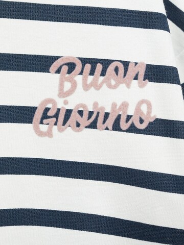 MANGO KIDS Sweatshirt 'GIORNO' i hvid