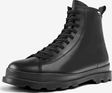 CAMPER Lace-Up Boots ' Brutus ' in Black: front