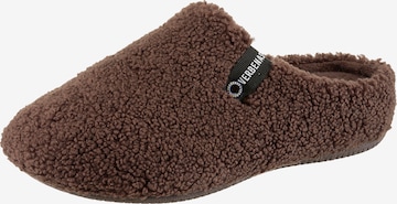 VERBENAS Slippers in Brown: front