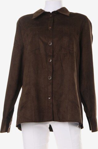 MY WAY FER Blouse & Tunic in XXXL in Brown: front