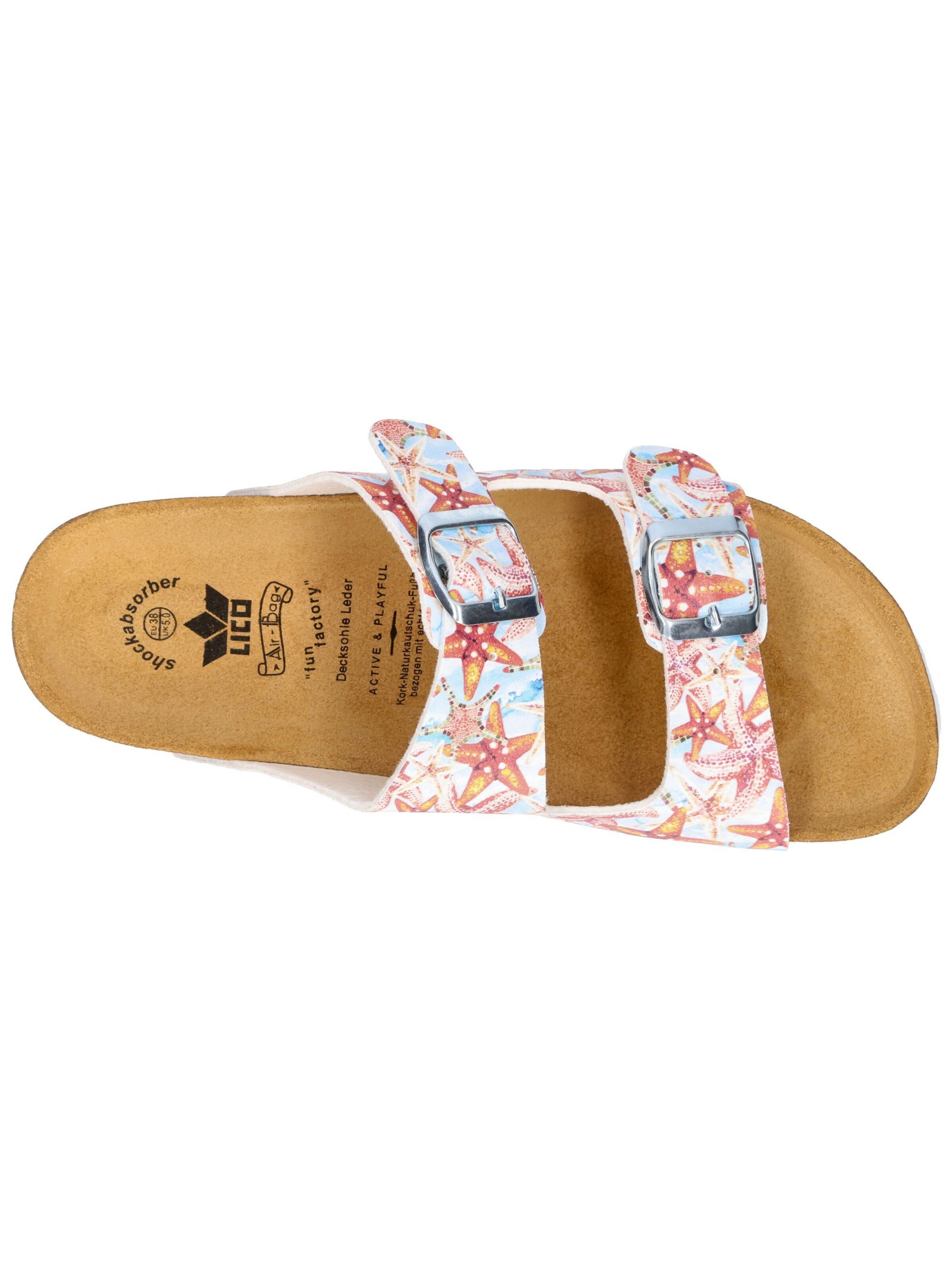 LICO Pantolette 'Bioline Platino' in Weiß