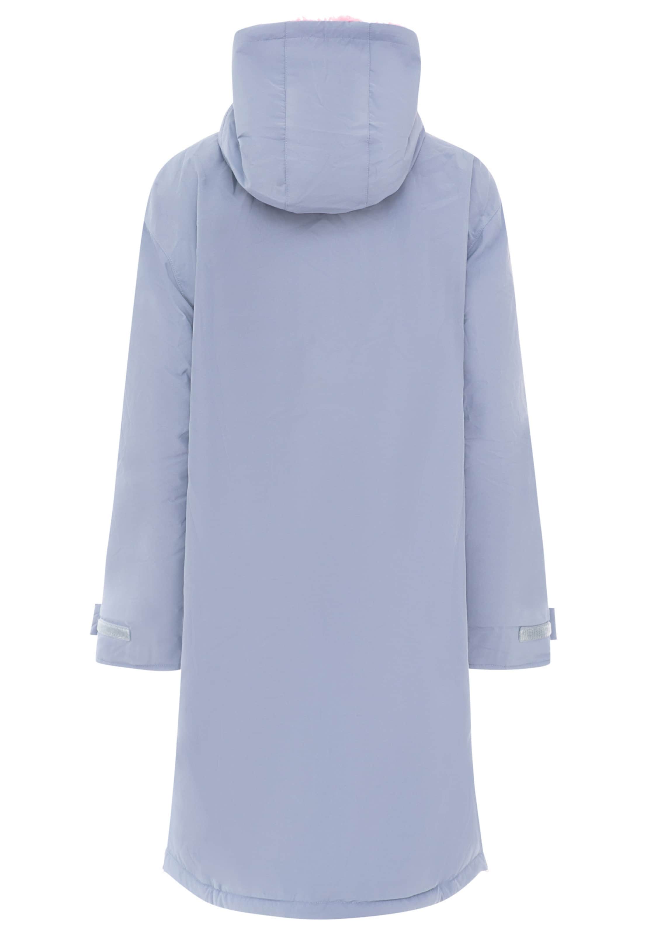 Zwillingsherz Wintermantel in Blauw: terug