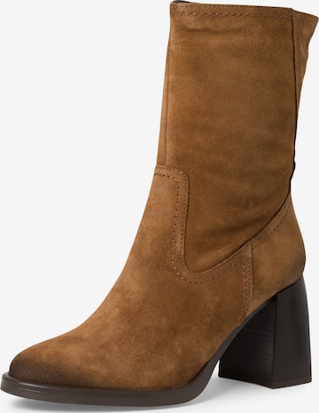 TAMARIS Ankle Boots in Brown: front