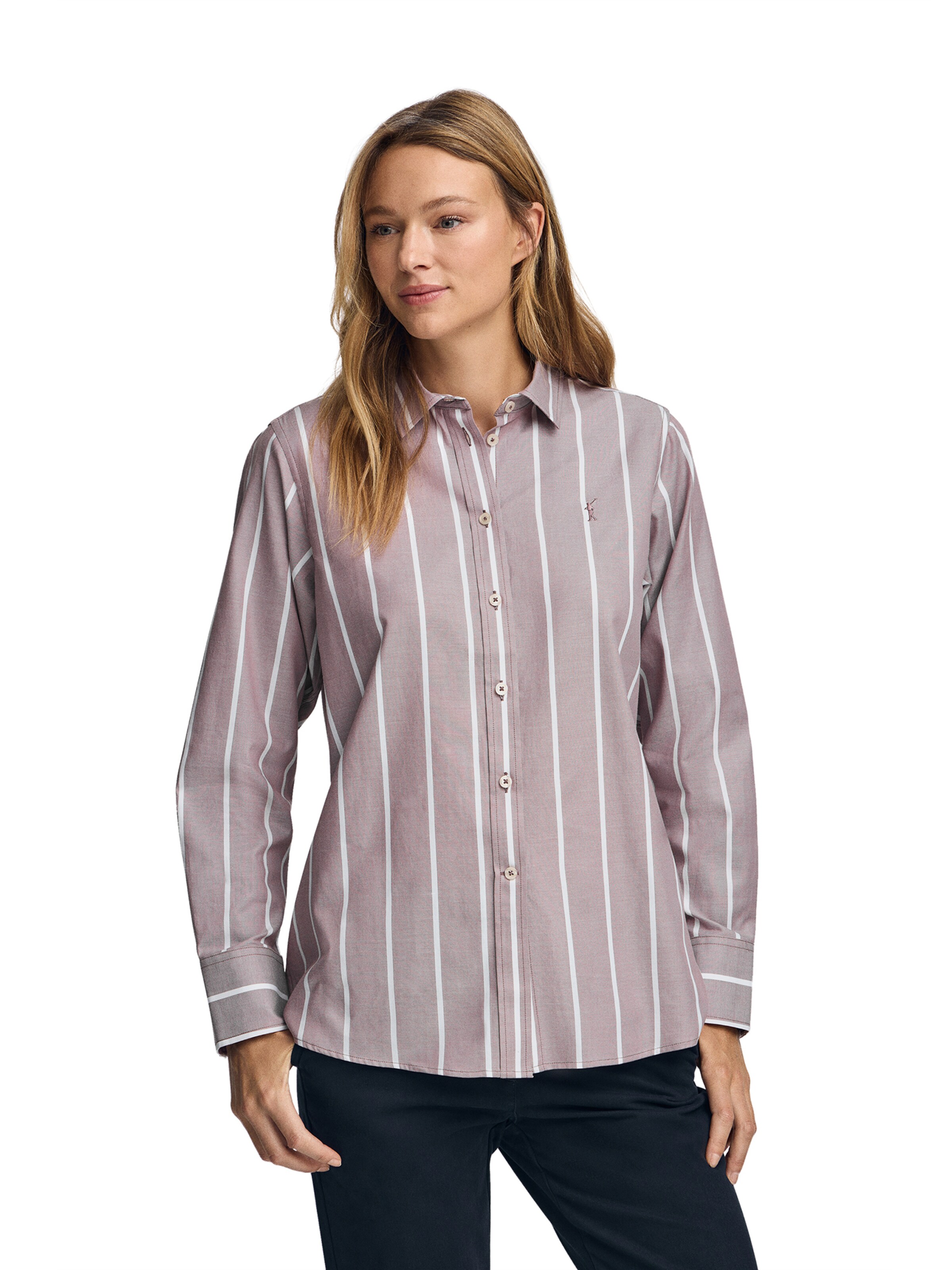 Polo Club Blouse in Pink: front