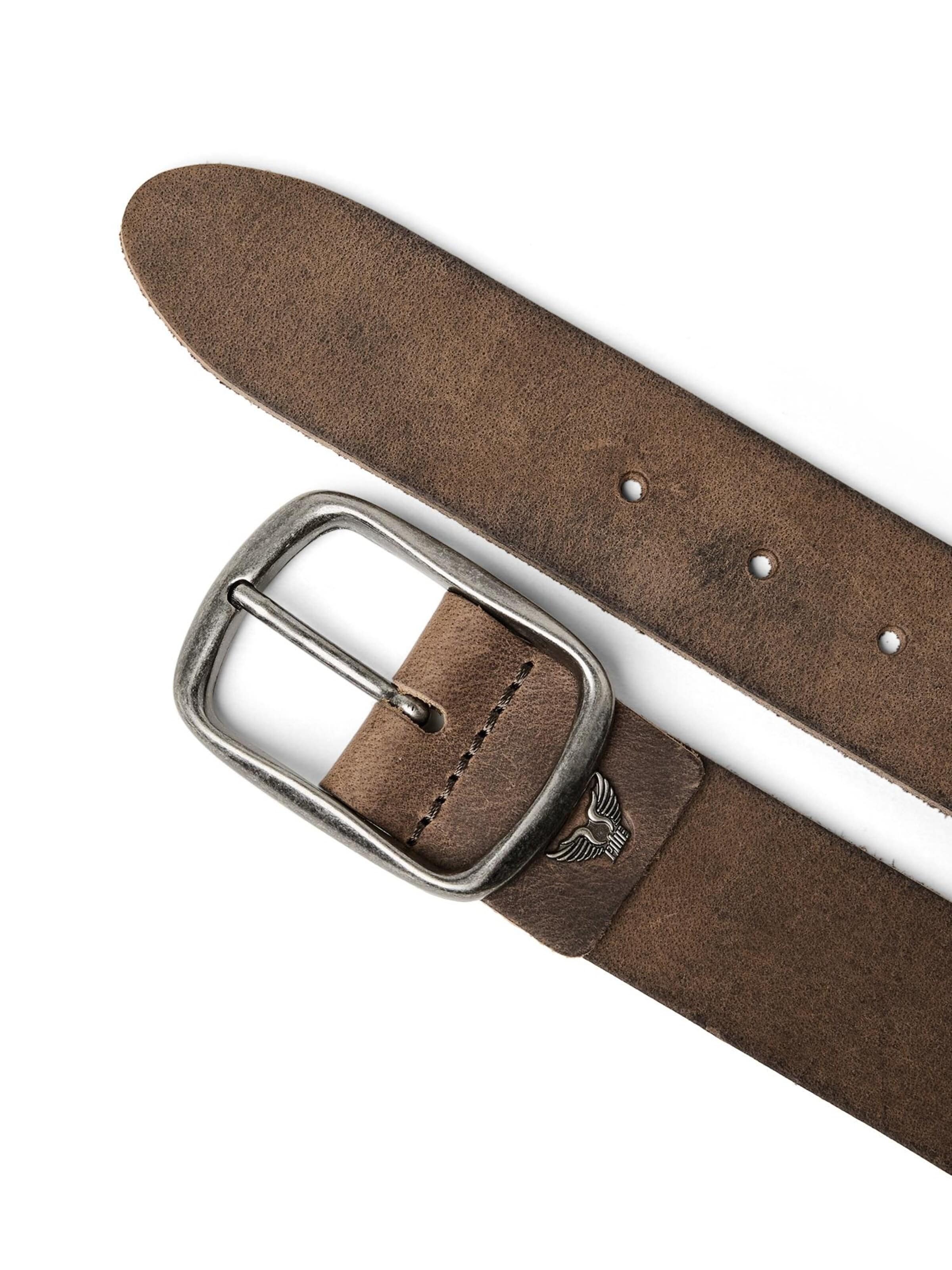 PME Legend Bälte 'Leather belt' i brun