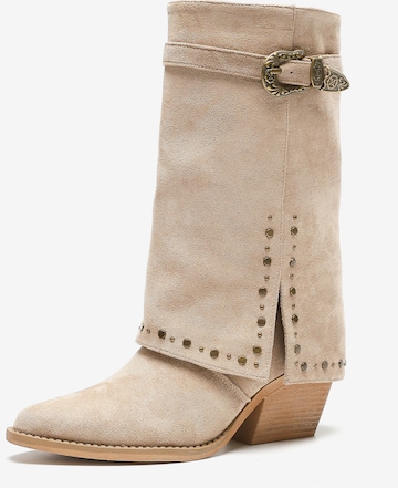 Salinyang Comwboystøvler i grøn: forside