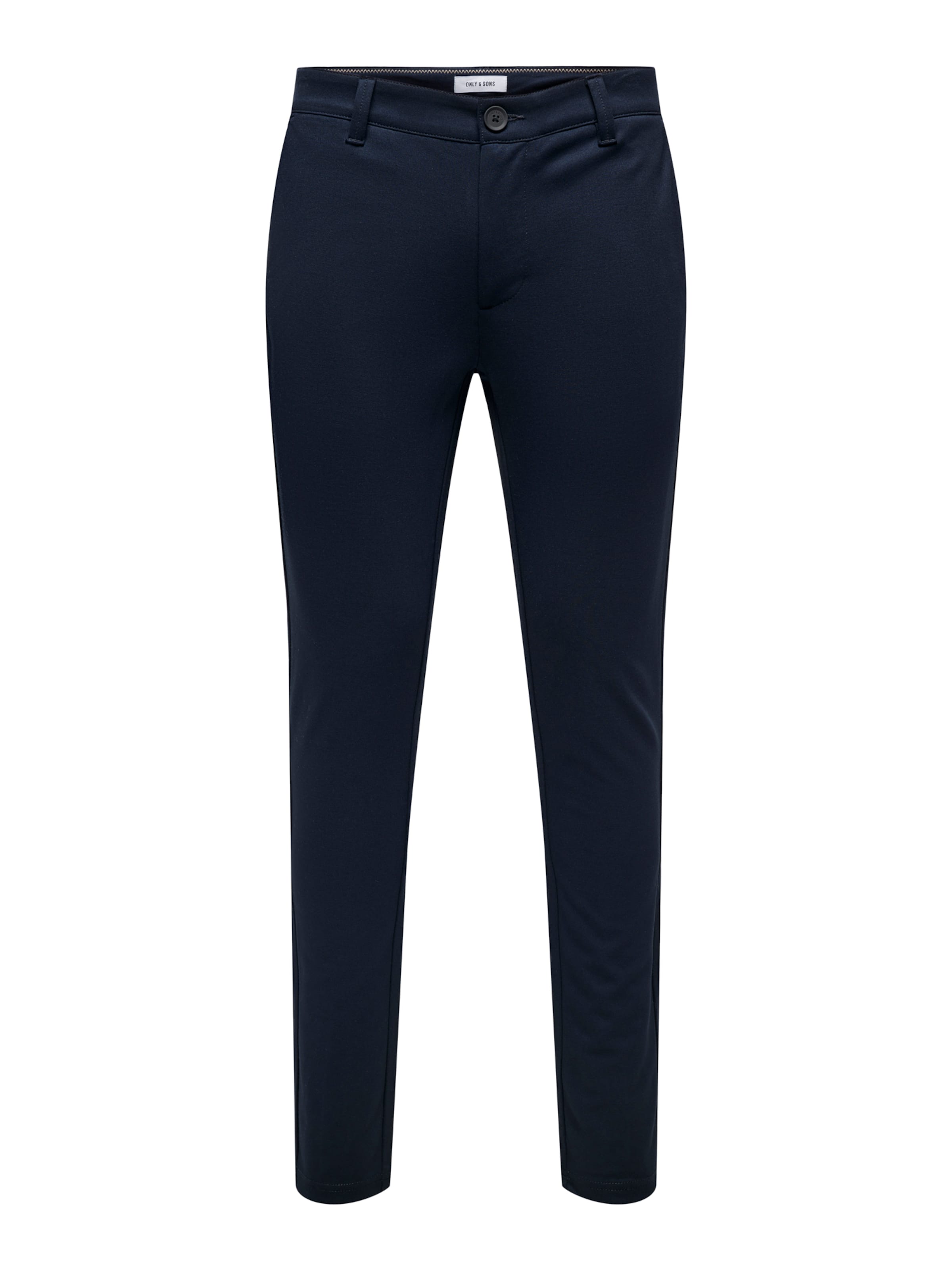 Only & Sons Слим фит Панталон Chino 'ONSTHOR' в синьо: отпред