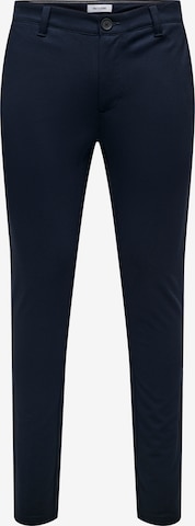 Only & Sons Chino-püksid 'ONSTHOR', värv sinine: eest vaates