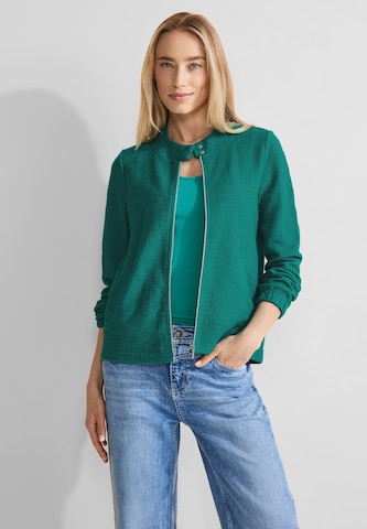 STREET ONE Between-Season Jacket in Green: front