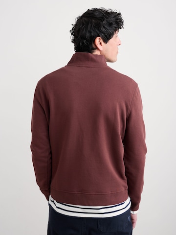 Sweat-shirt ' Wood Moss' ' Seasalt Cornwall en marron