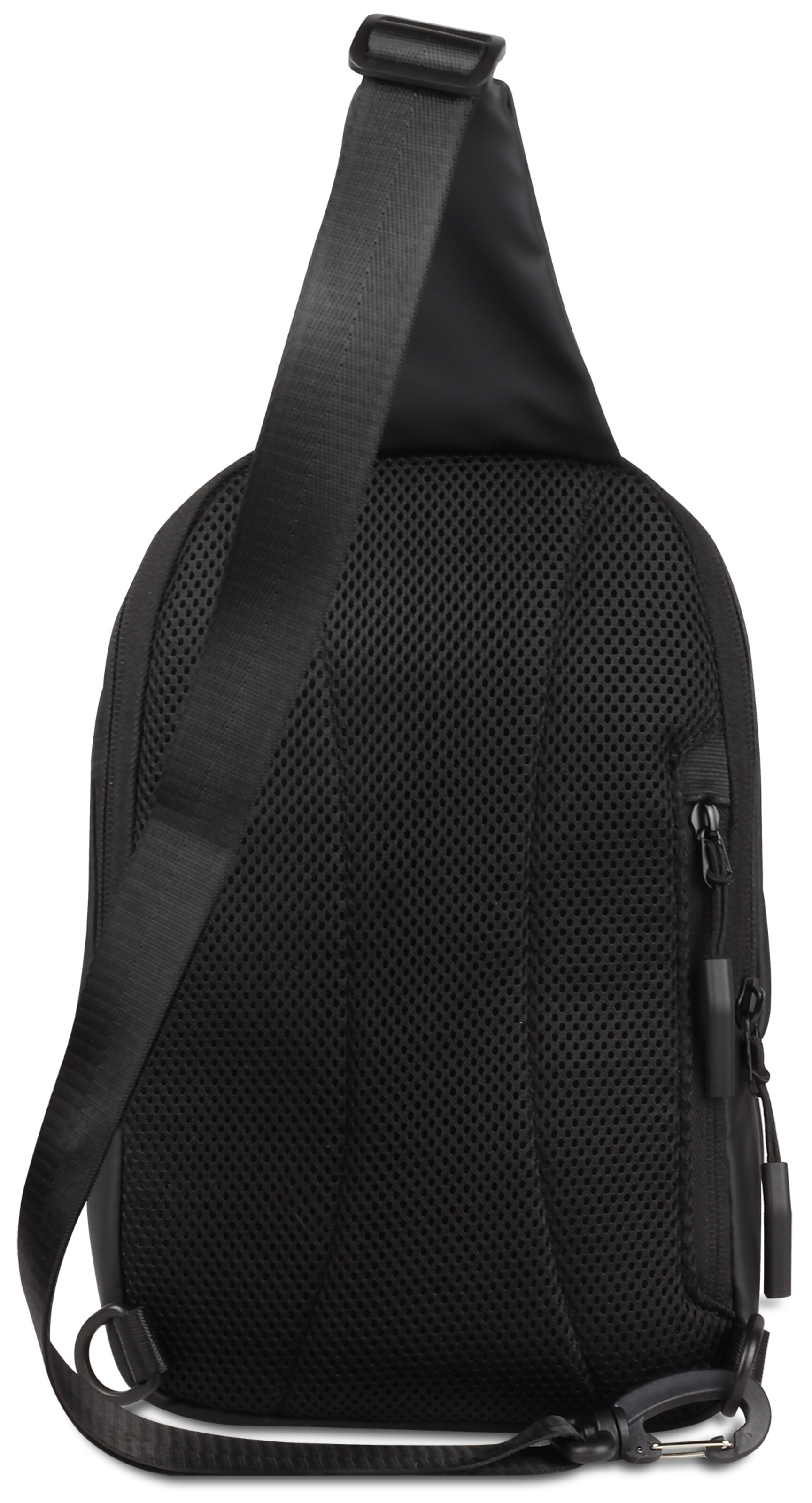 bugatti Schoudertas 'Blanc' in Zwart