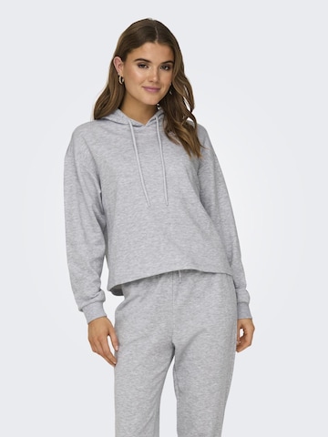 ONLY Sweatshirt in Grey: front