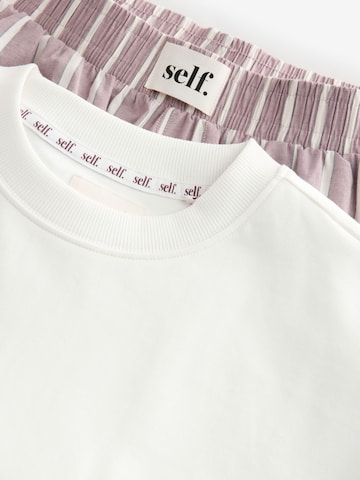 Pyjama self. en violet