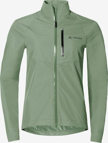 VAUDE Athletic Jacket 'Kuro' in Green: front