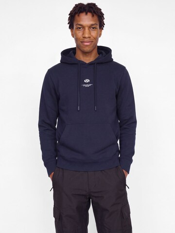 JACK & JONES Sweatshirt in Blue: front
