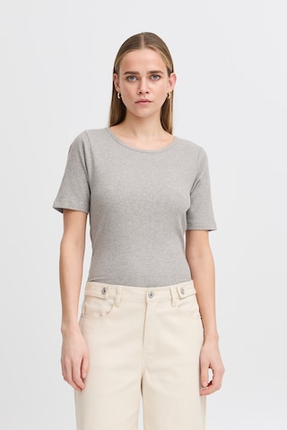 ICHI - Camiseta 'IHPalmer' en gris: frente