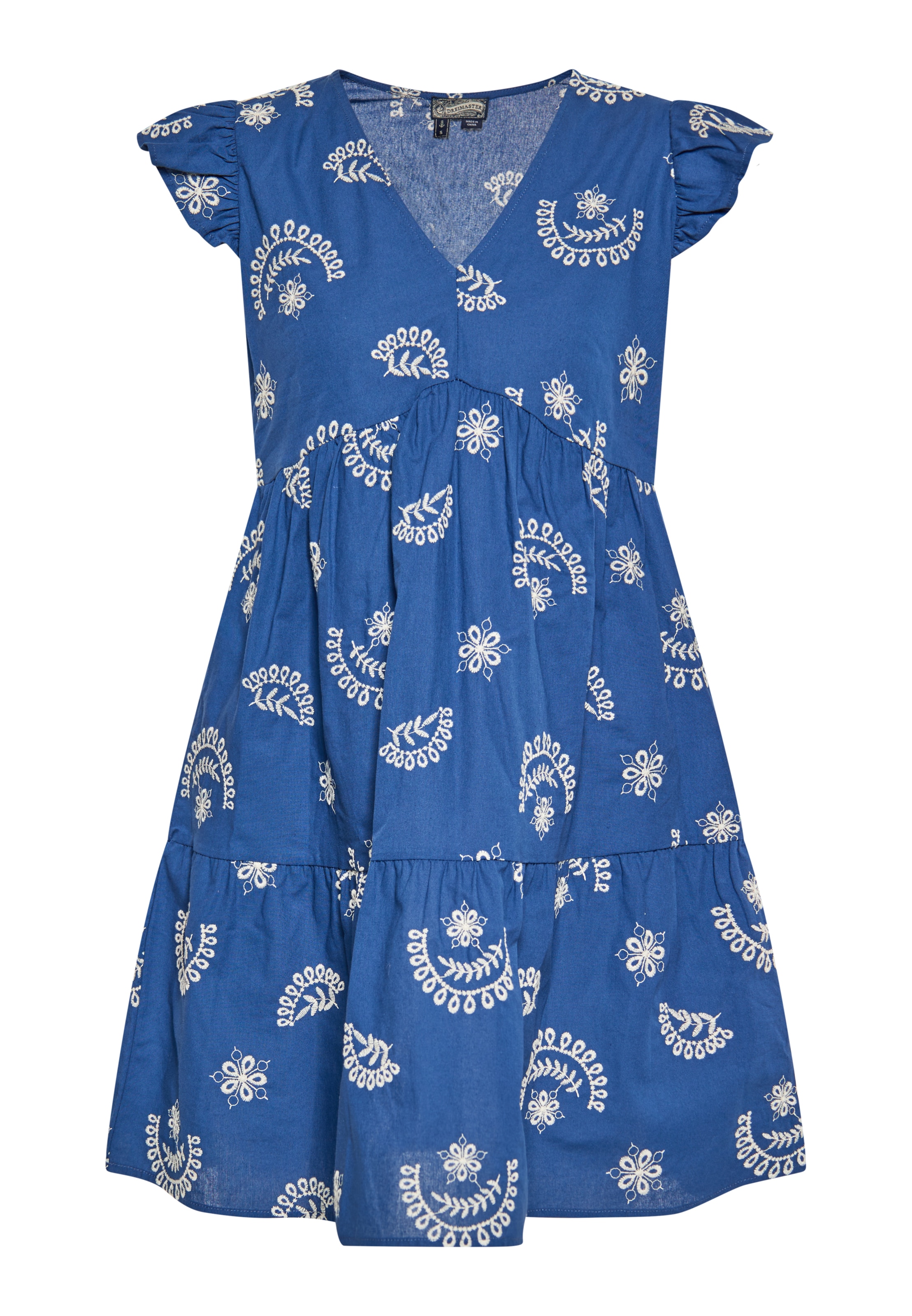 DreiMaster Vintage Kleid in Blau: Vorderseite