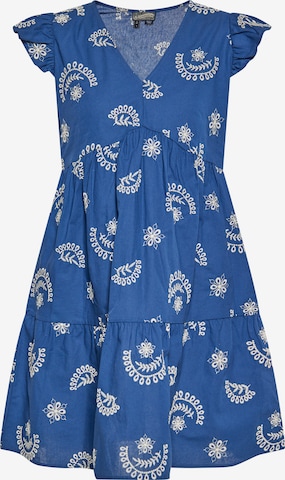 DreiMaster Vintage Kleid in Blau: predná strana