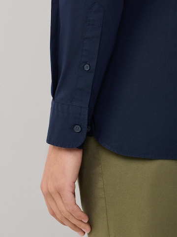 Coupe regular Chemise 'Ess' Hackett London en bleu