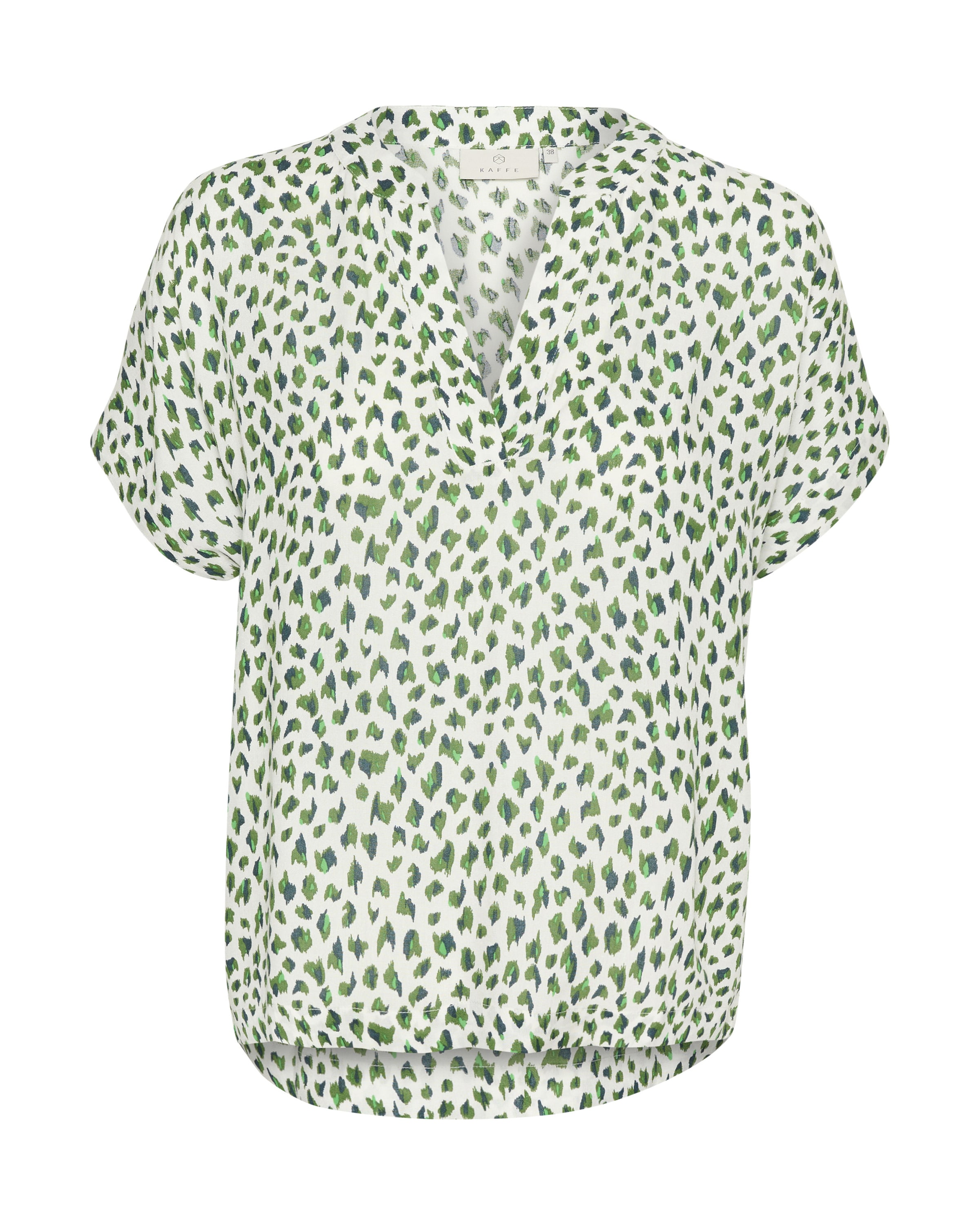 Kaffe Блузка 'Ano' в Зеленый: спереди