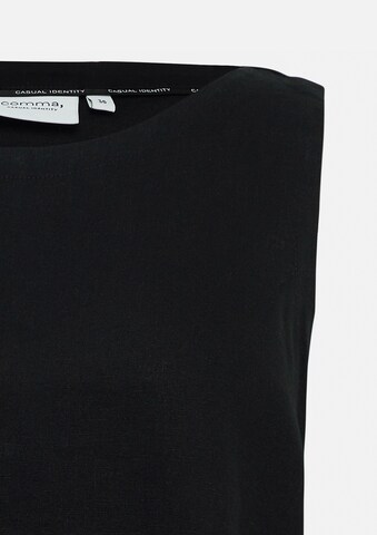 comma casual identity Bluse in Schwarz