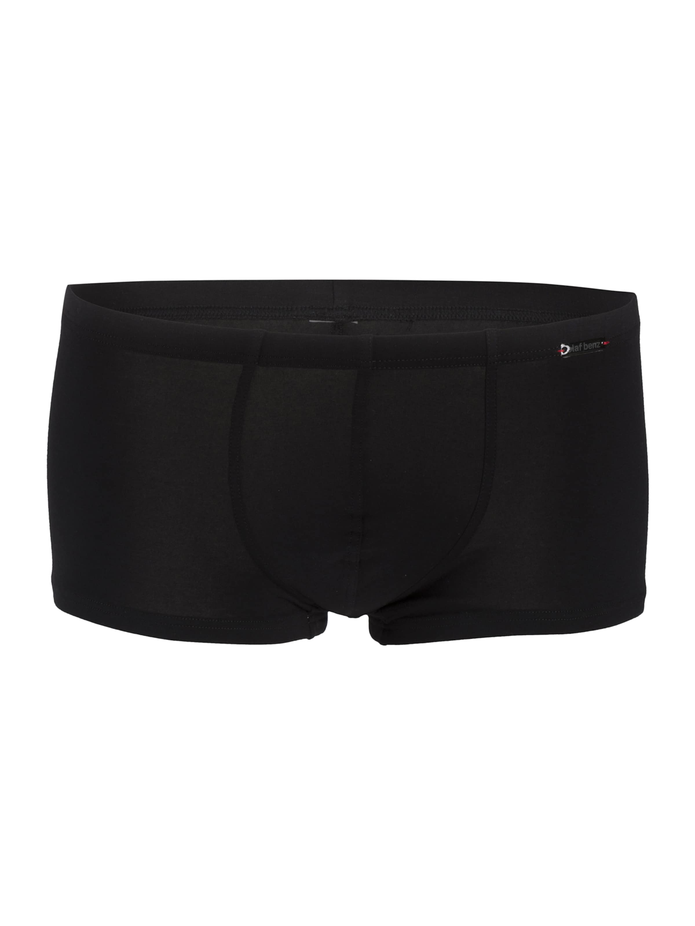 Olaf Benz Boxershorts ' RED1601 Minipants ' in Zwart: voorkant