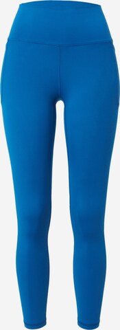 UNDER ARMOUR - Skinny Calças de desporto 'Meridian' em azul: frente