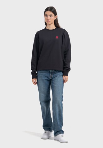 Oldskull Sweatshirt 'Retro Cherry Chaser Logo Graphic' in Schwarz