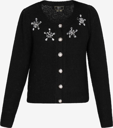 faina Kardigan – černá: přední strana