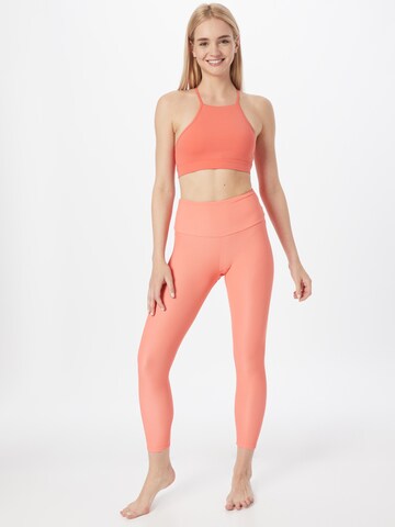 Onzie Skinny Sportovní kalhoty – oranžová