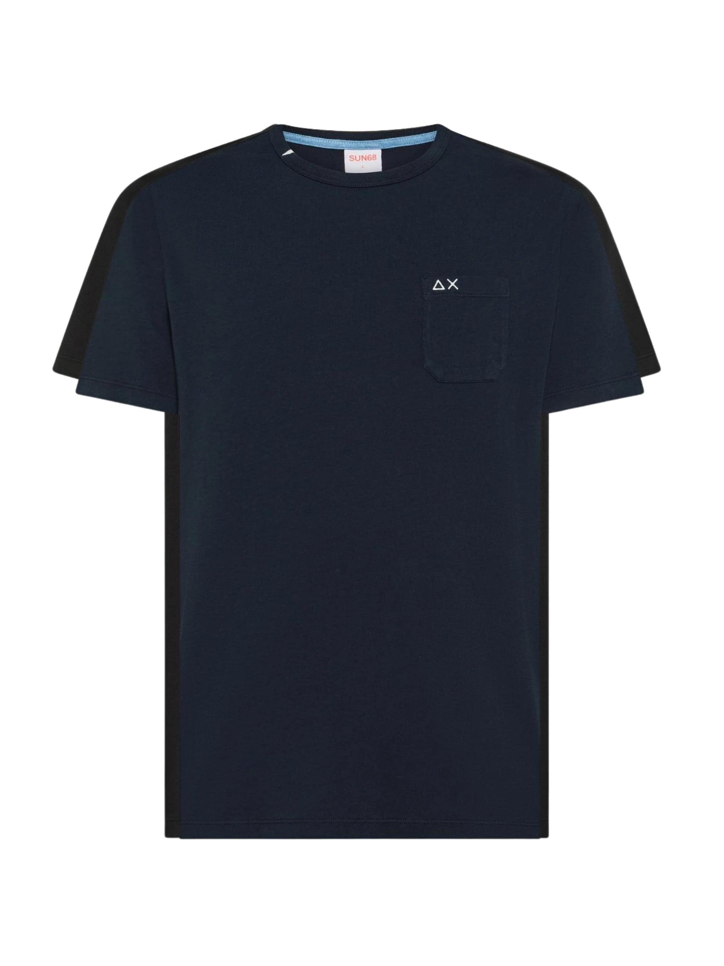 SUN68 Bluser & t-shirts 'T36101' i blå: forside