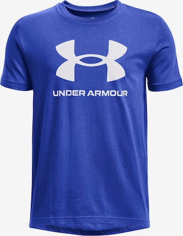 UNDER ARMOUR Performance shirt in Blue: front