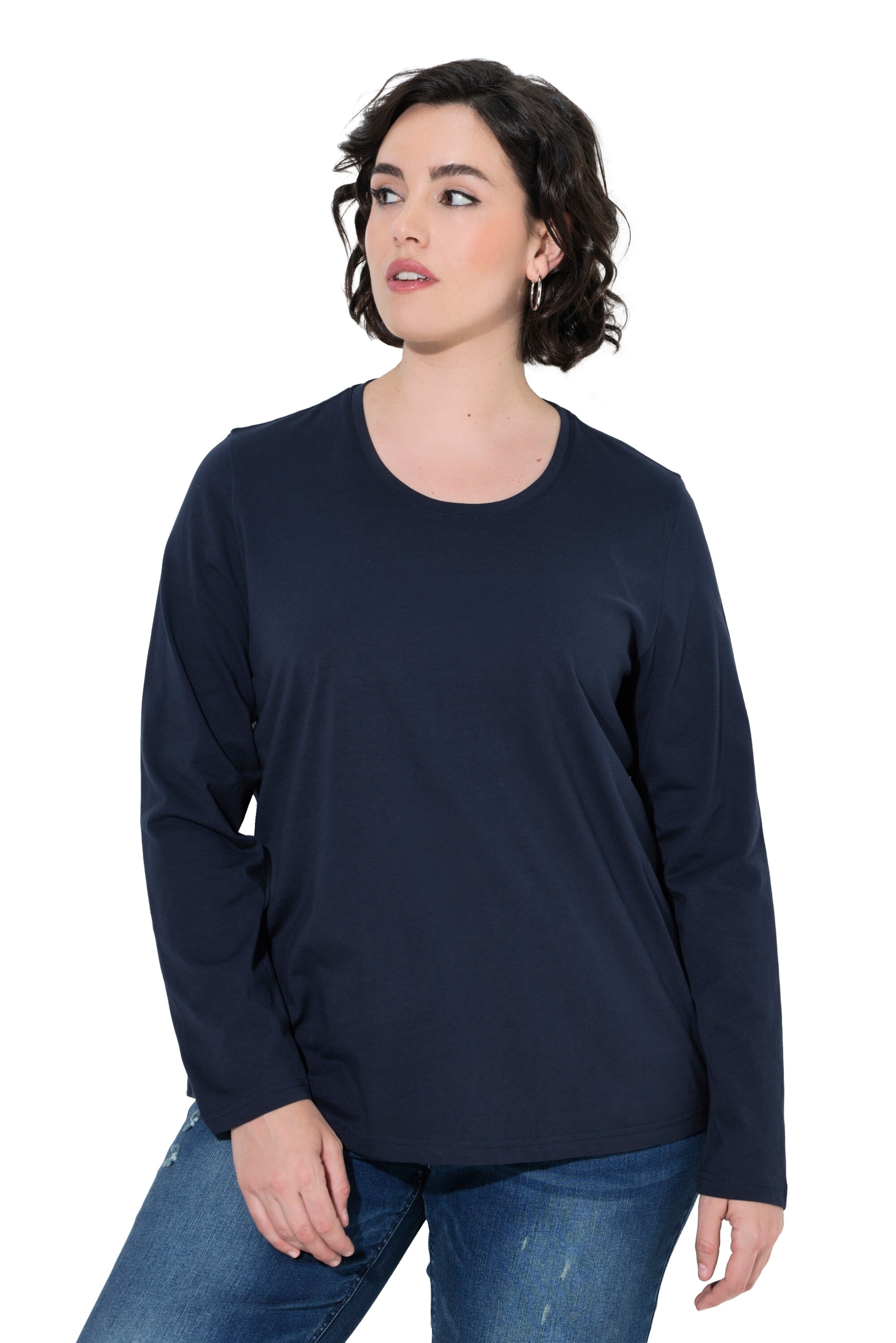 Ulla Popken Shirt in Blue: front