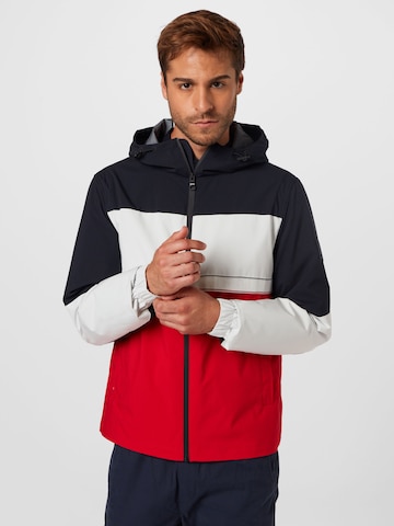 TOMMY HILFIGER Between-season jacket in Red: front