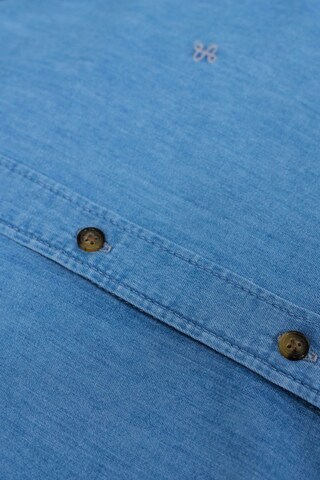 Salsa Jeans Regular fit Overhemd 'Birmingham' in Blauw