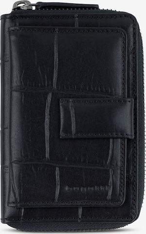 bugatti Geldbörse 'Nevio' in Schwarz: Vorderseite