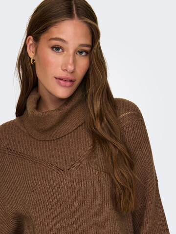 ONLY Sweater 'KATIA' in Brown