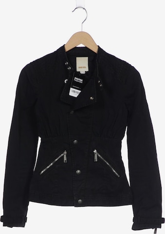 DIESEL Jacket & Coat in XXS in Black: front
