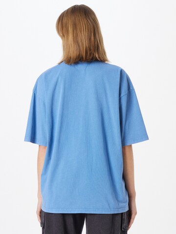 Warehouse Oversized shirt in Blauw