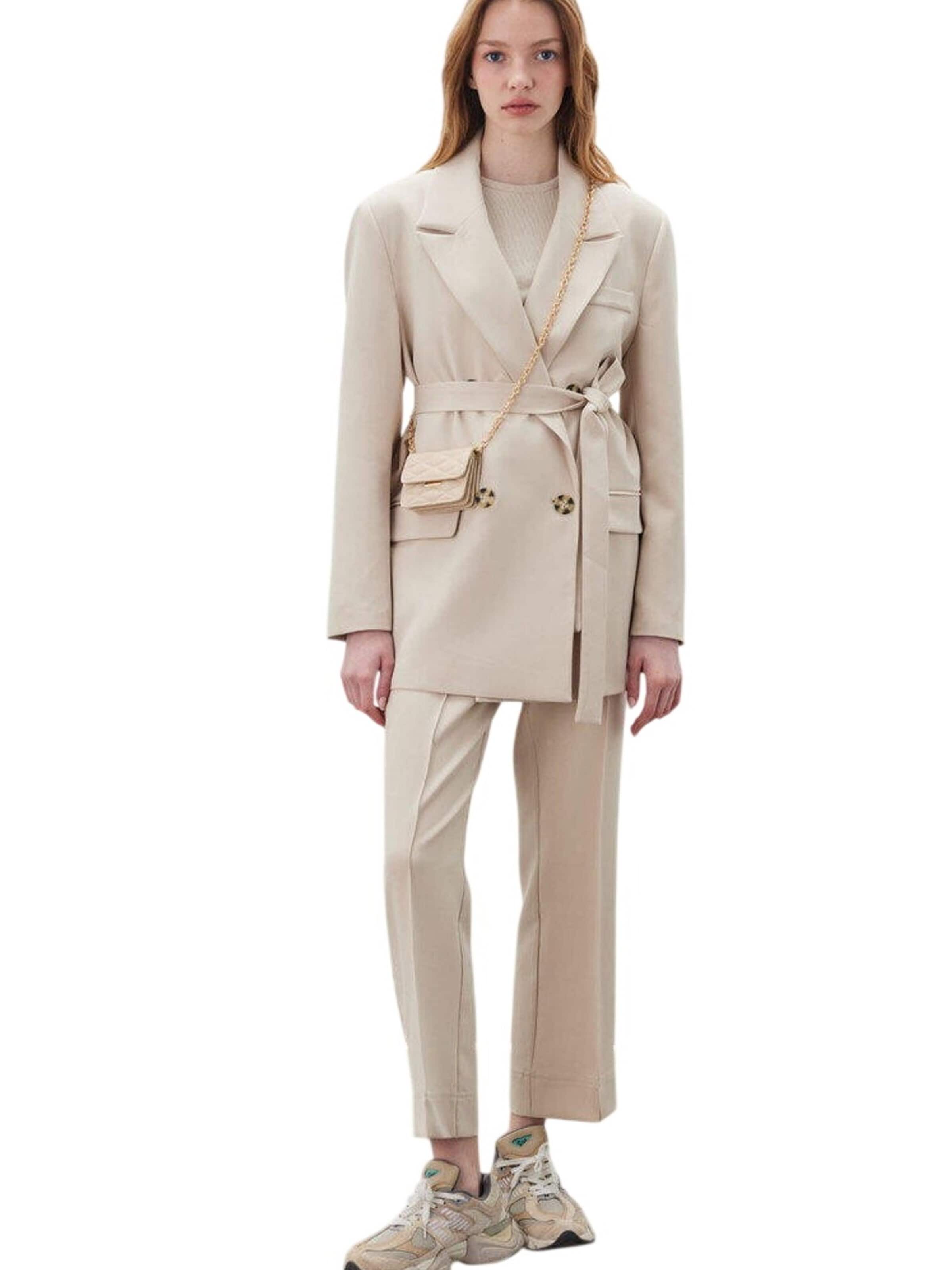 MANUKA Regular Broek in Beige