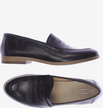5TH AVENUE Flats & Loafers in 37 in Black: front