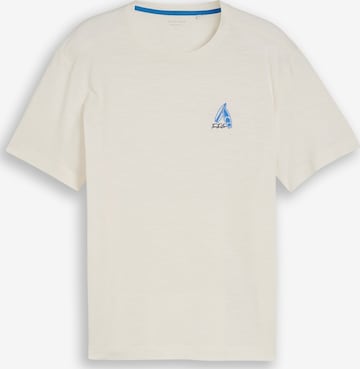 TOM TAILOR Shirt in Wit: voorkant