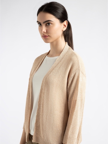 MORE & MORE Strickjacke in Beige