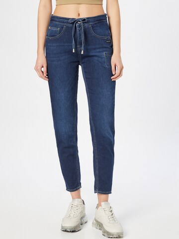 Gang Tapered Jeans 'Amelie' in Blauw: voorkant